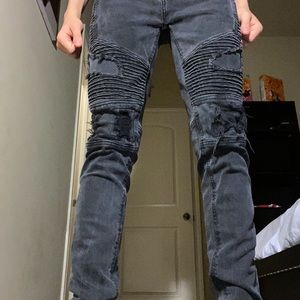 pacsun biker jeans